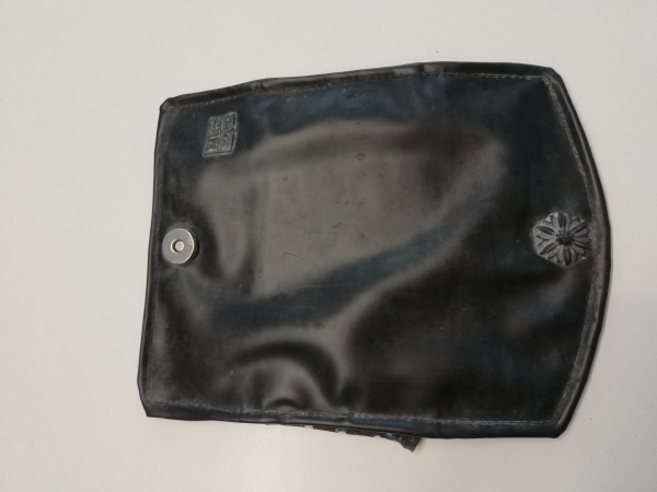 Latex Portemonnaie / Latex Geldbörse  ( mittlere grösse - schwarz ) UNIKAT
